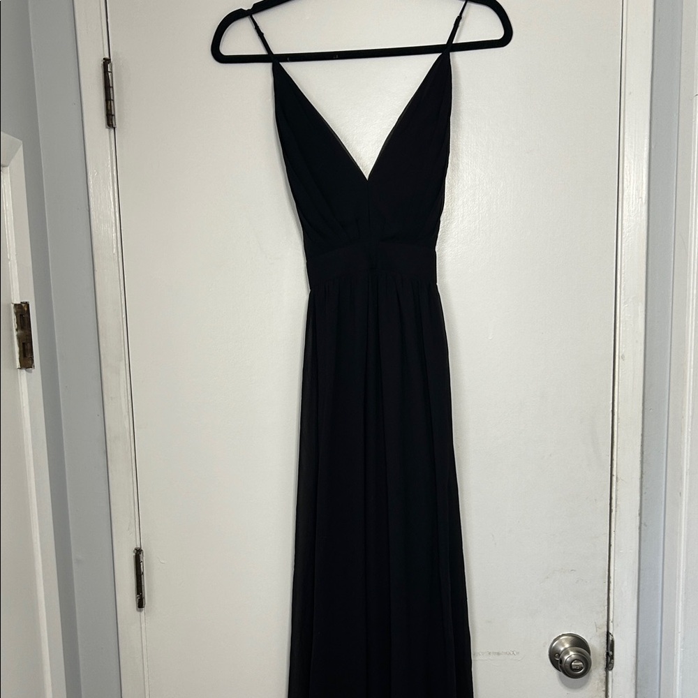 Rubber Duckie Production Maxi Dress Adjustable Spaghetti Straps Formal Prom